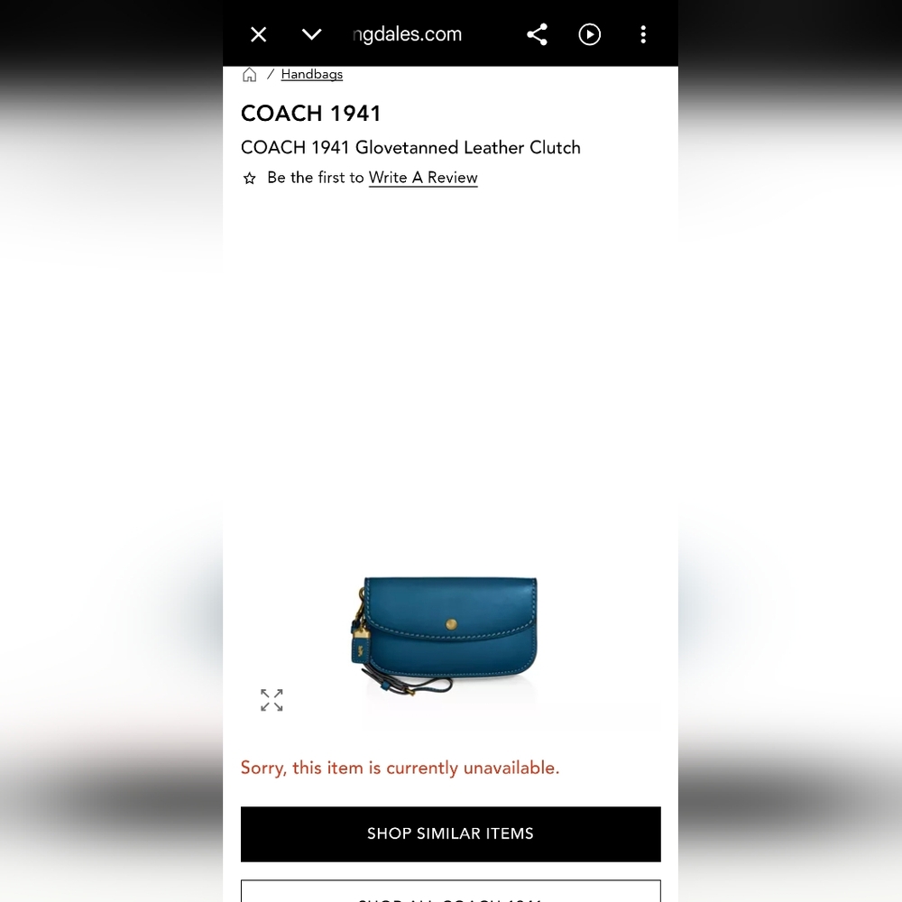 Coach Convertible Wallet - Picture 7 of 8
